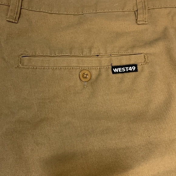 West 49 Slim Bermuda Shorts Size 36 Colour Camel - Picture 7 of 11